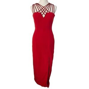 Niteline Red Strappy Dress